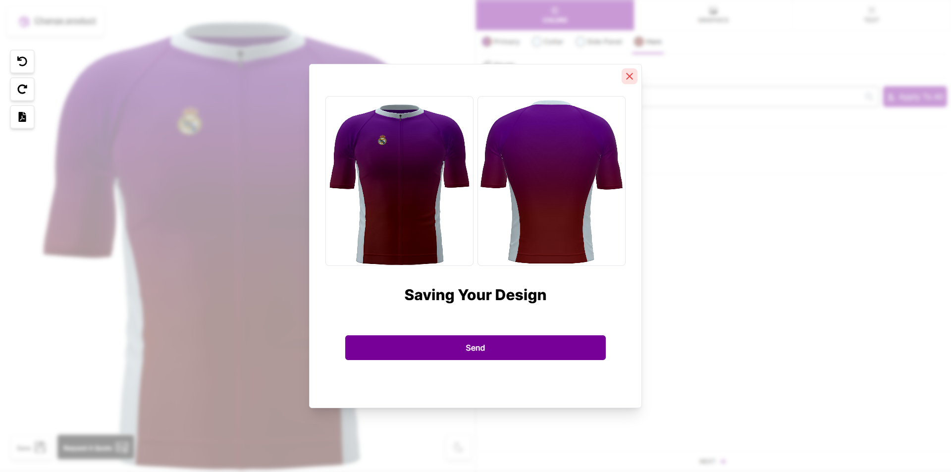 Customer Design Submission Interface